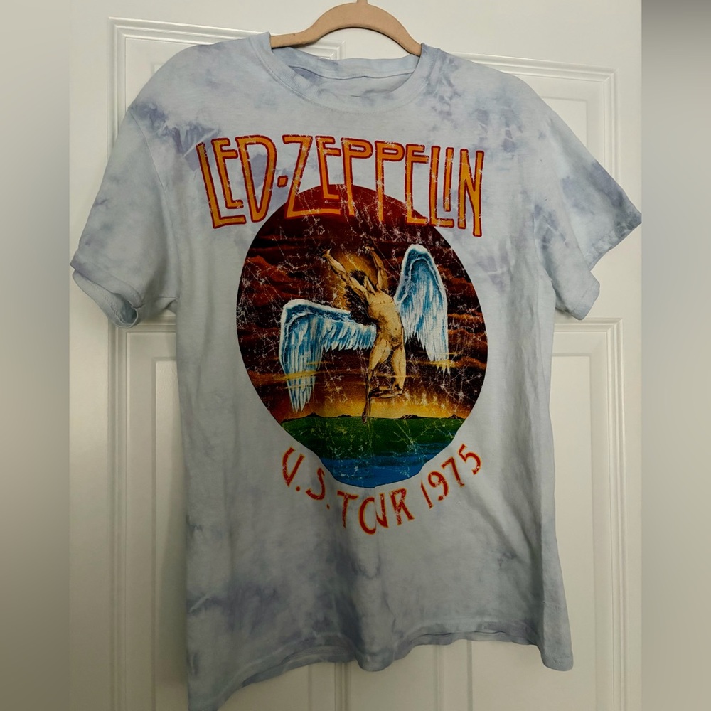 Led Zeppelin 1975 Tour Graphic T-Shirt